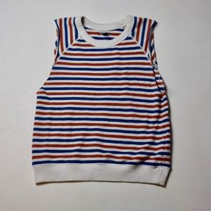 Aerie Striped Muscle Tank Shirt